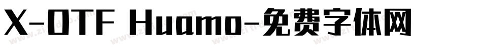 X-OTF Huamo字体转换